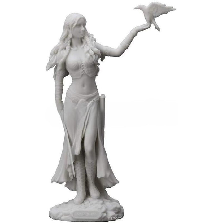 Goddess Eagle Statue for Dramatic Mythology Home Decor