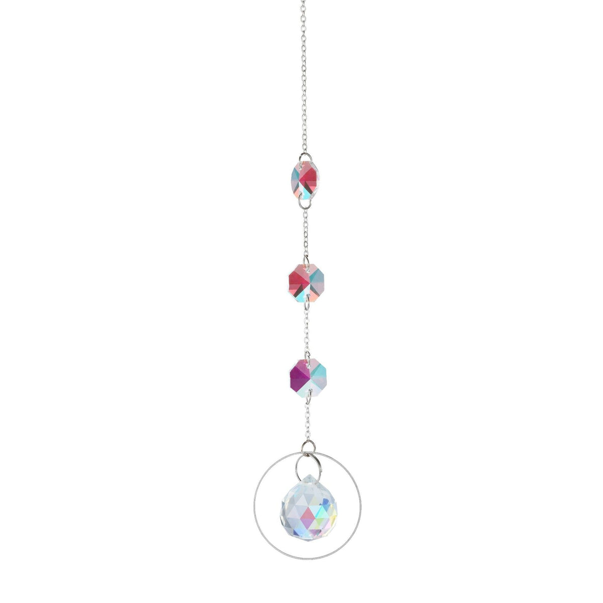 Crystal Sun Catcher Ornaments for Celestial Rainbow Light
