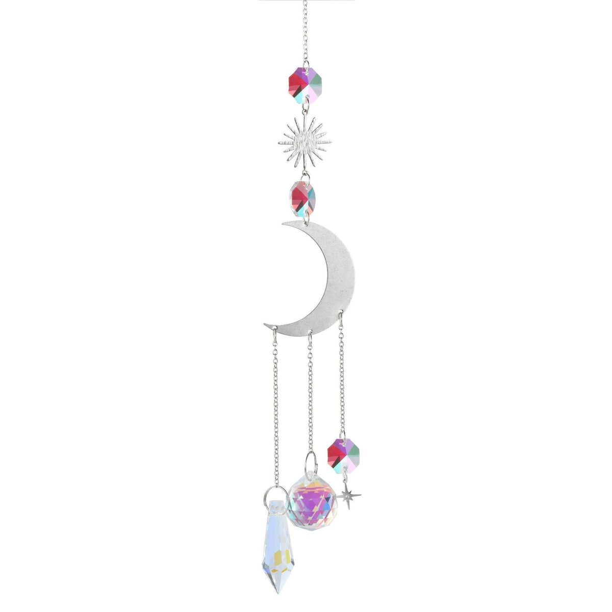 Crystal Sun Catcher Ornaments for Celestial Rainbow Light