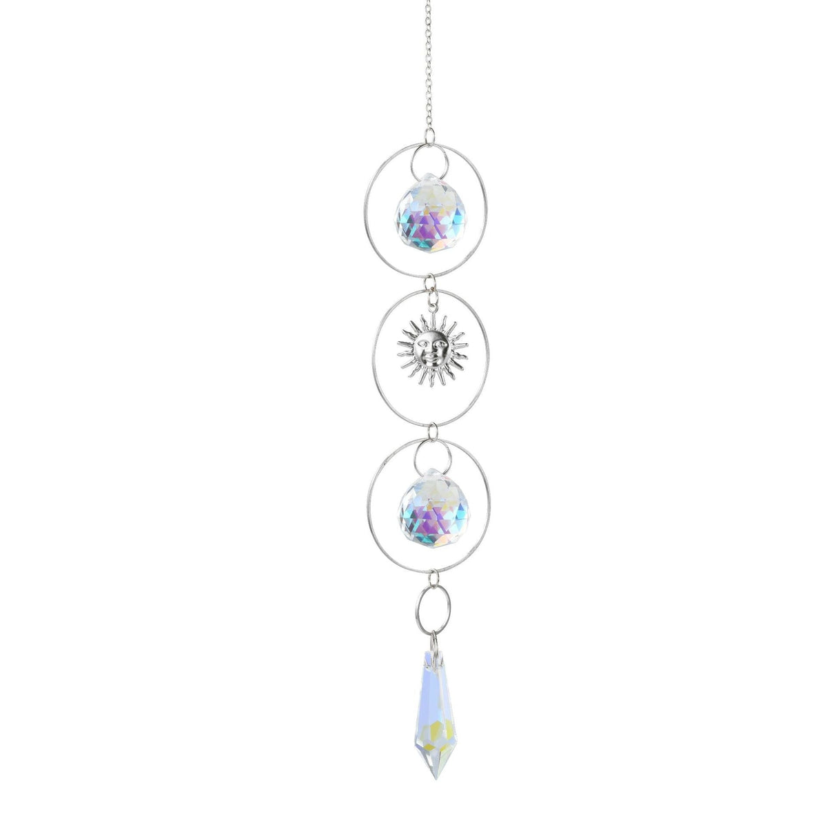 Crystal Sun Catcher Ornaments for Celestial Rainbow Light