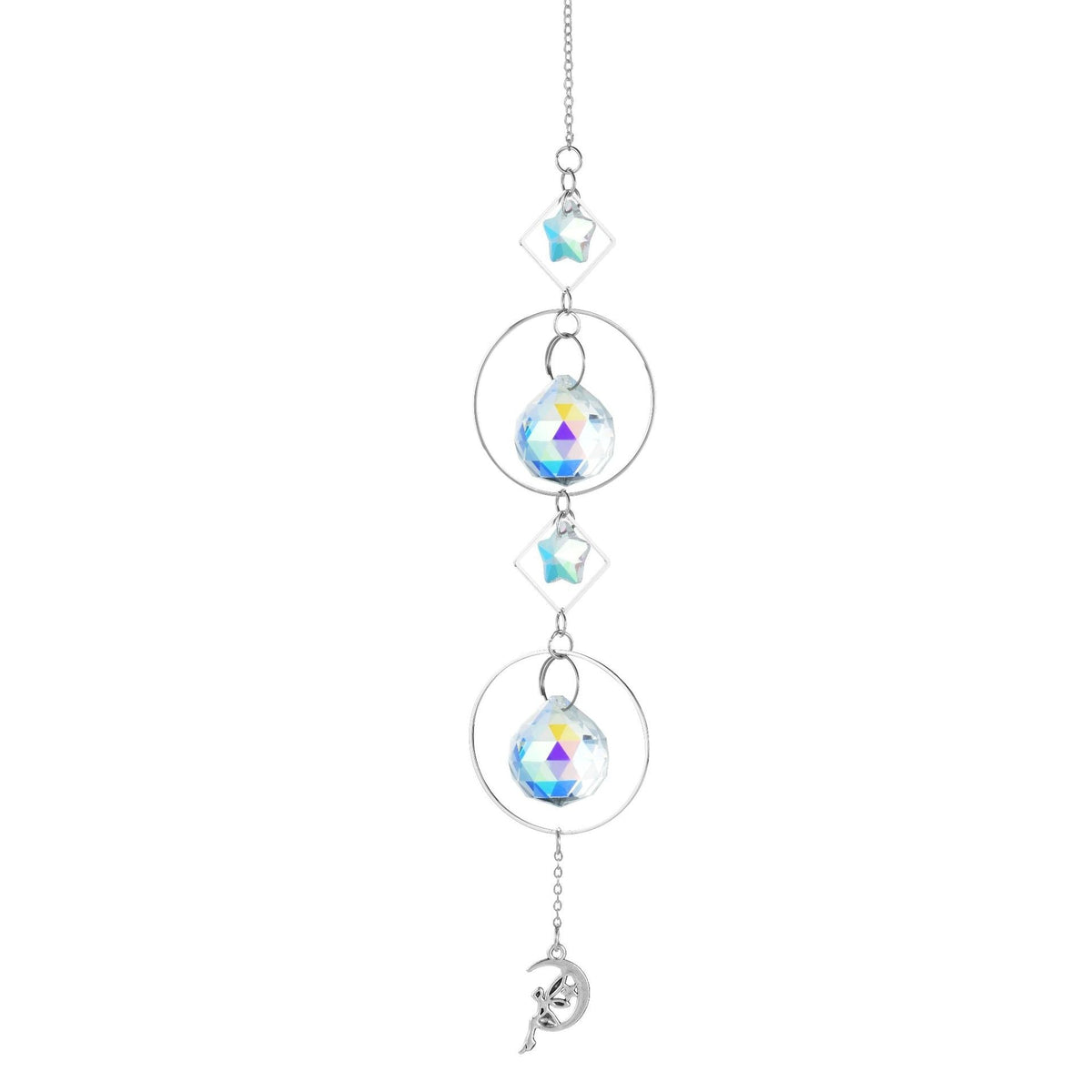 Crystal Sun Catcher Ornaments for Celestial Rainbow Light