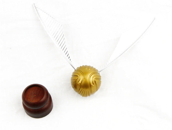 Golden Snitch Ornament for Quidditch Display Decor