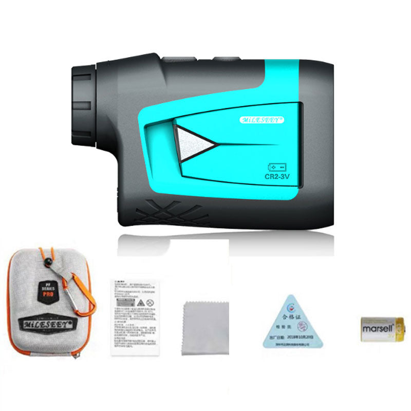Golf Laser Rangefinder 600m with Slope-Adjusted Yardage