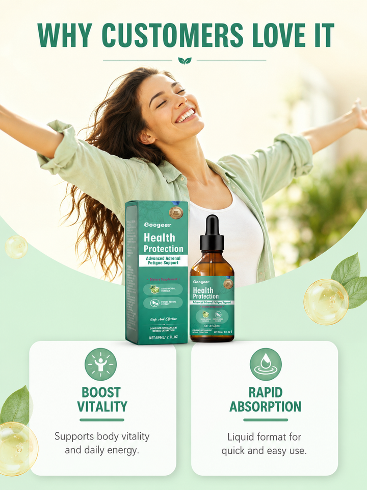 Adrenal Fatigue Support Supplement — Restore Energy Naturally