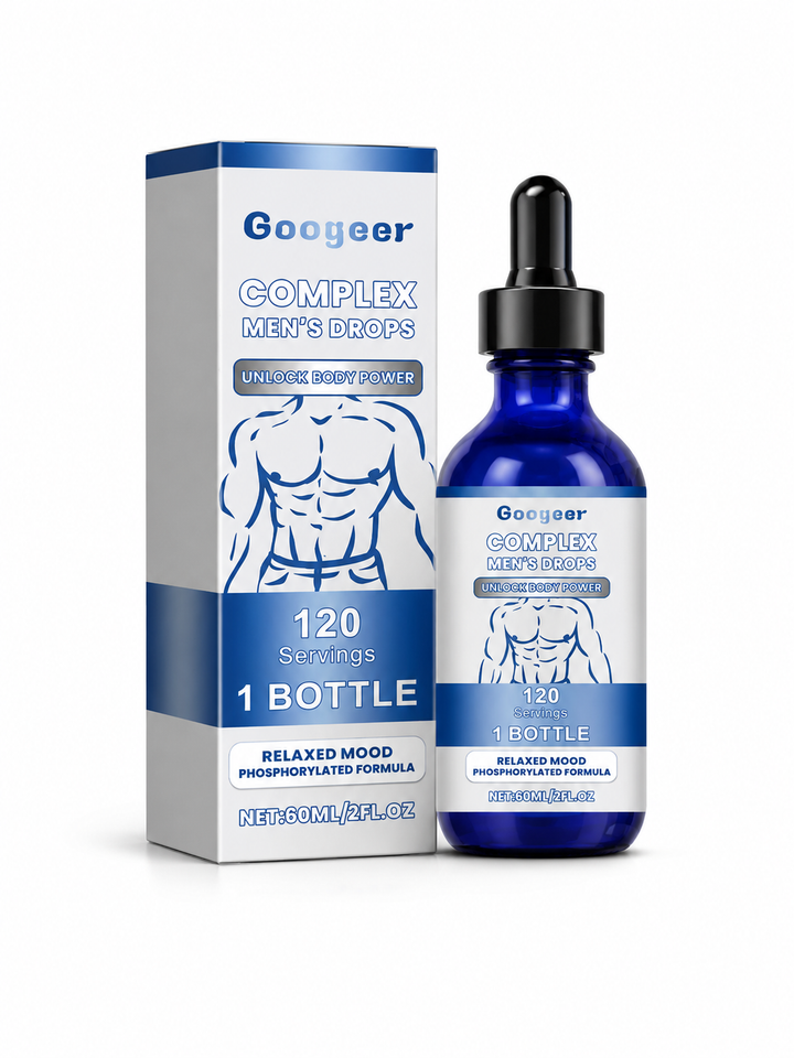 Googeer Body Care Drops, Supplement Drops Men's Body Care Drops