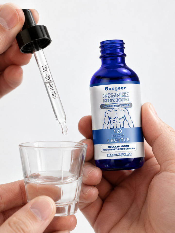 Googeer Body Care Drops, Supplement Drops Men's Body Care Drops
