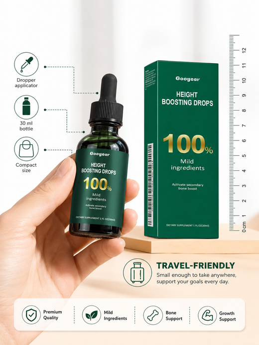 Height Boosting Drops — Strengthen Bones & Increase Height Naturally
