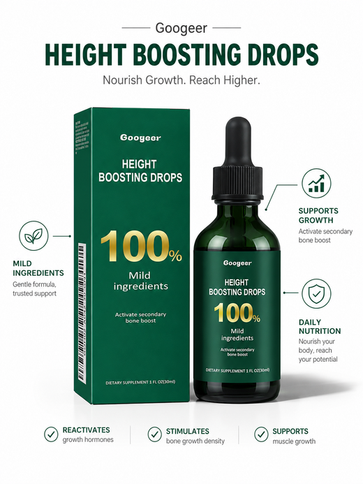 Height Boosting Drops — Strengthen Bones & Increase Height Naturally