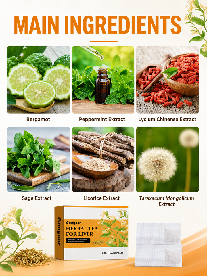 Liver Wellness Tea — 30 Days to Restore Energy & Digestive