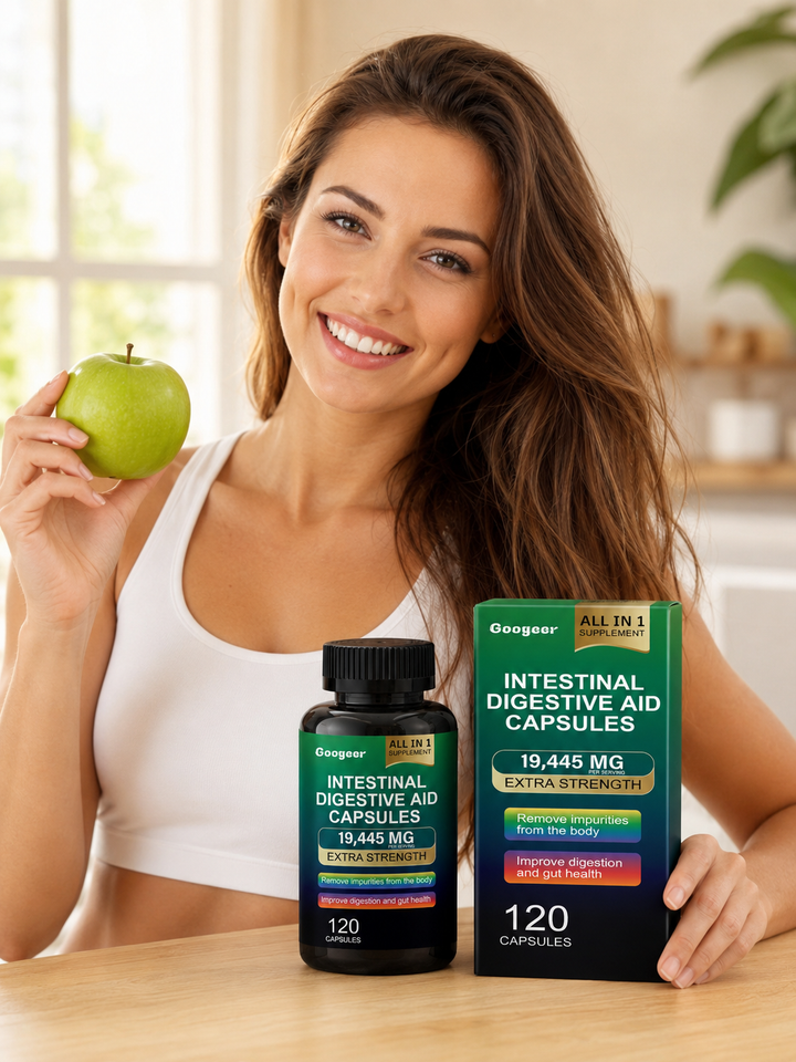 Digestive Aid Capsules — Extra Strength 19,445 MG Gut