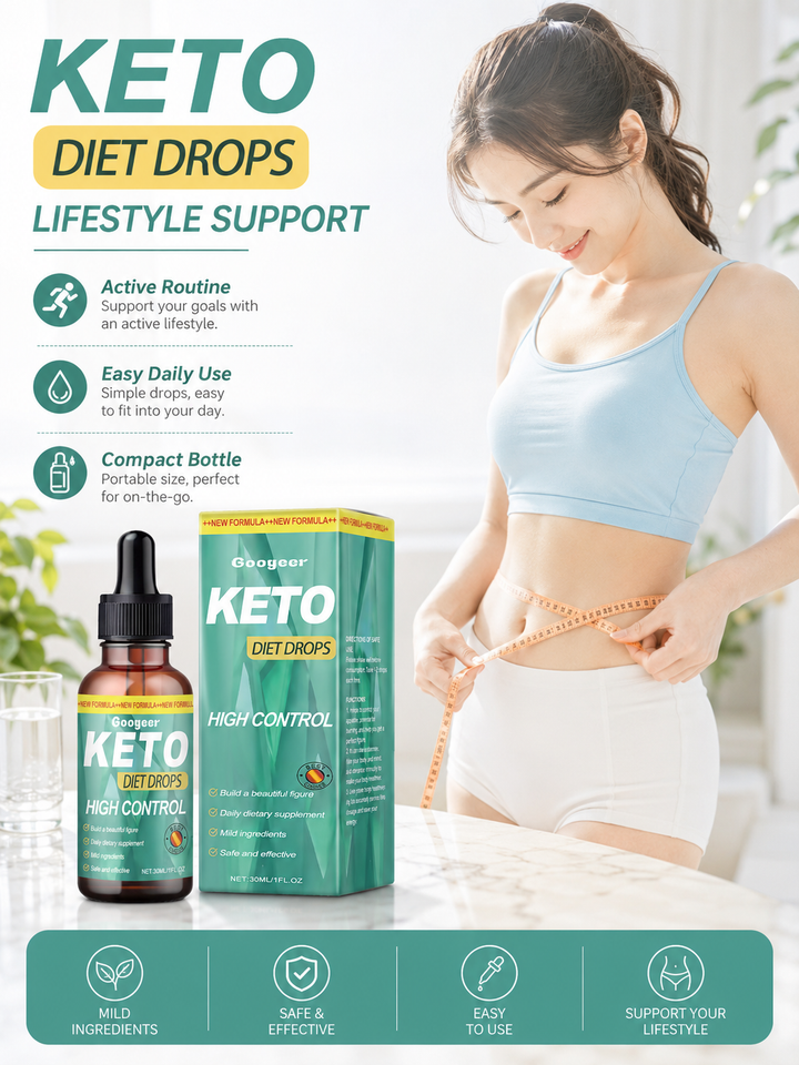 Keto Diet Drops — Appetite Control & Weight Management
