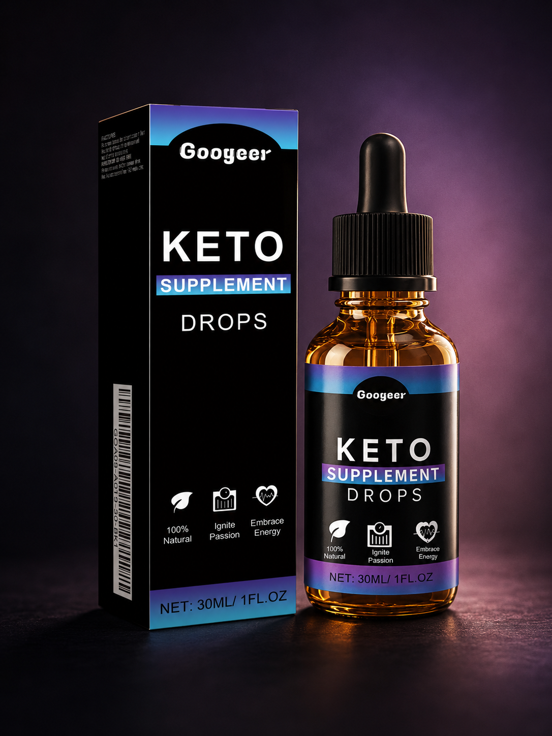 Googeer Testosterone Drops — Natural Men's Vitality