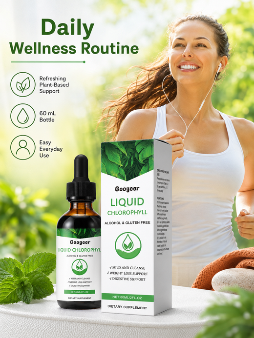 Liquid Chlorophyll Drops — Natural Weight & Digestive Support