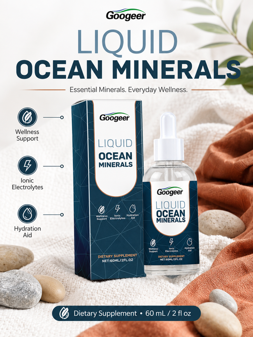 Liquid Ocean Mineral Supplement — Strength, Immunity & Balance