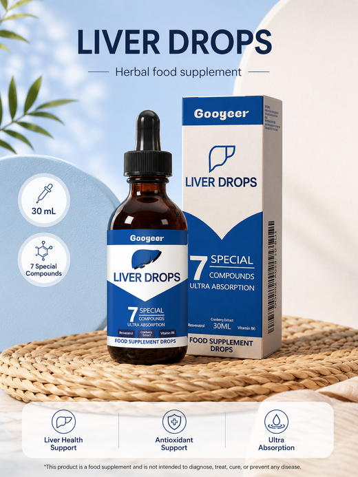 Liver Support Drops — 7 Special Compounds with Ultra