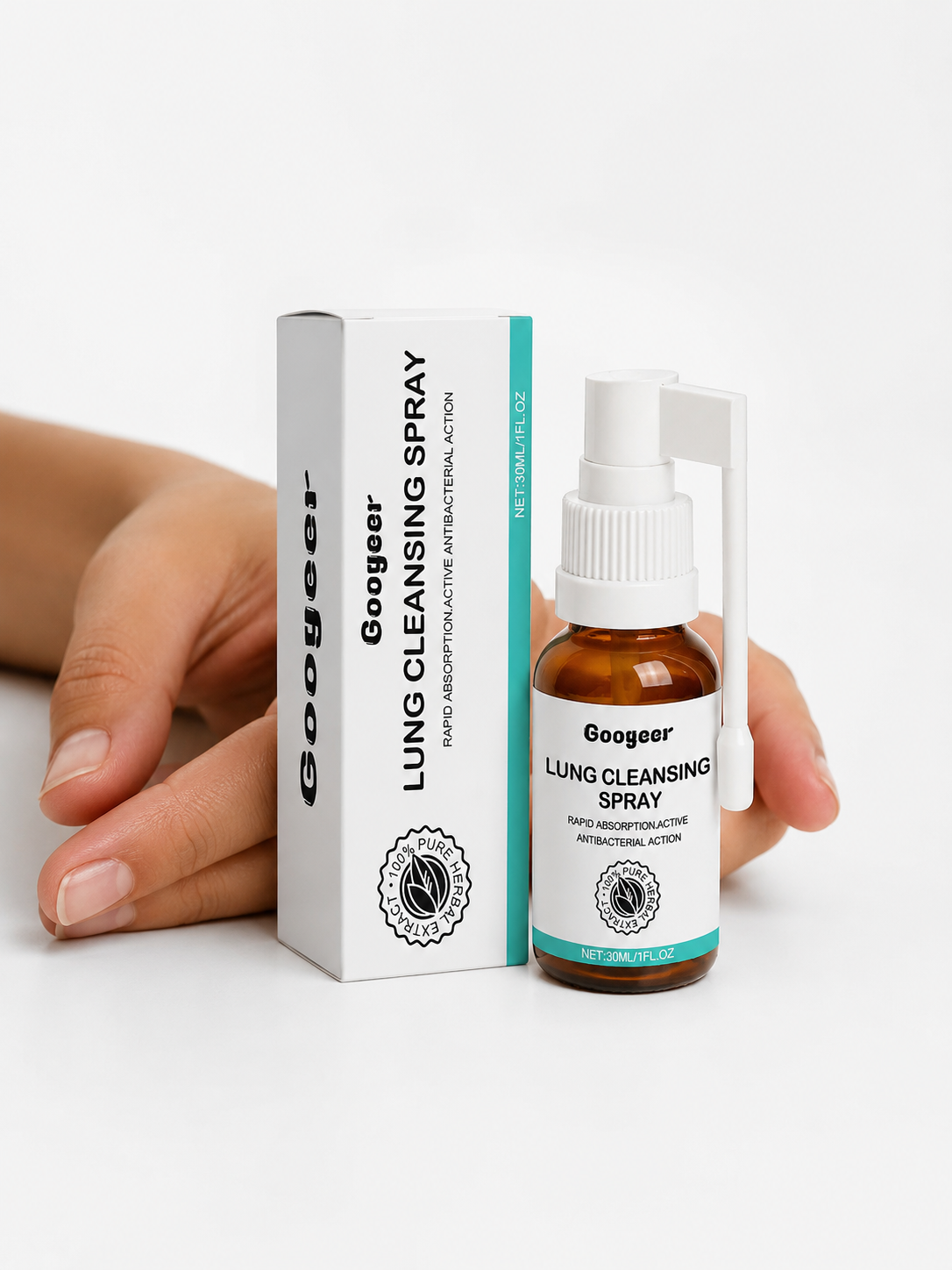 Lung Cleansing Spray - Instant Throat Relief & Cough Comfort
