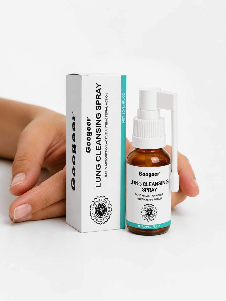 Lung Cleansing Spray - Instant Throat Relief & Cough Comfort
