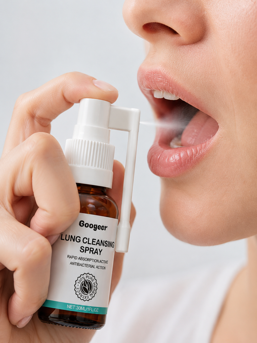 Lung Cleansing Spray - Instant Throat Relief & Cough Comfort