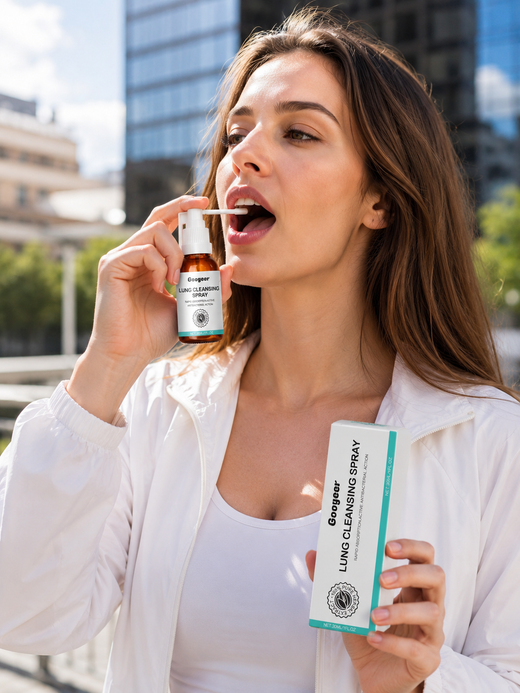 Lung Cleansing Spray - Instant Throat Relief & Cough Comfort