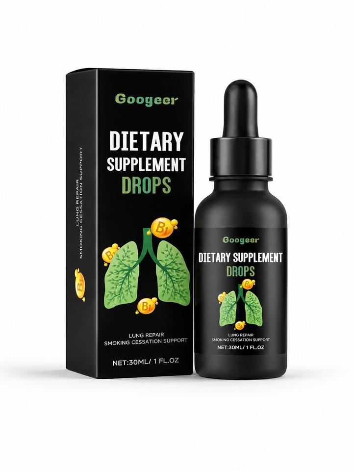 Lung Clearing Drops – Natural Lung Detox Supplement