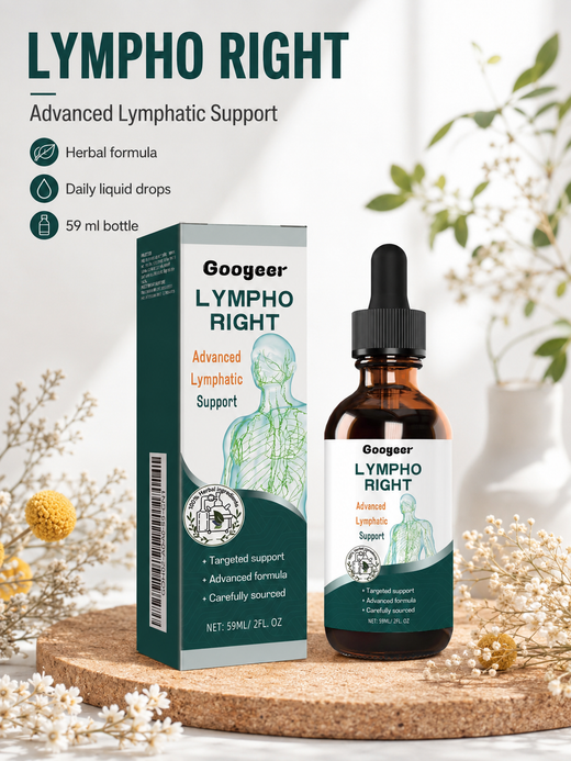 Lymphatic Support Herbal Drops — Reduce Swelling in Neck