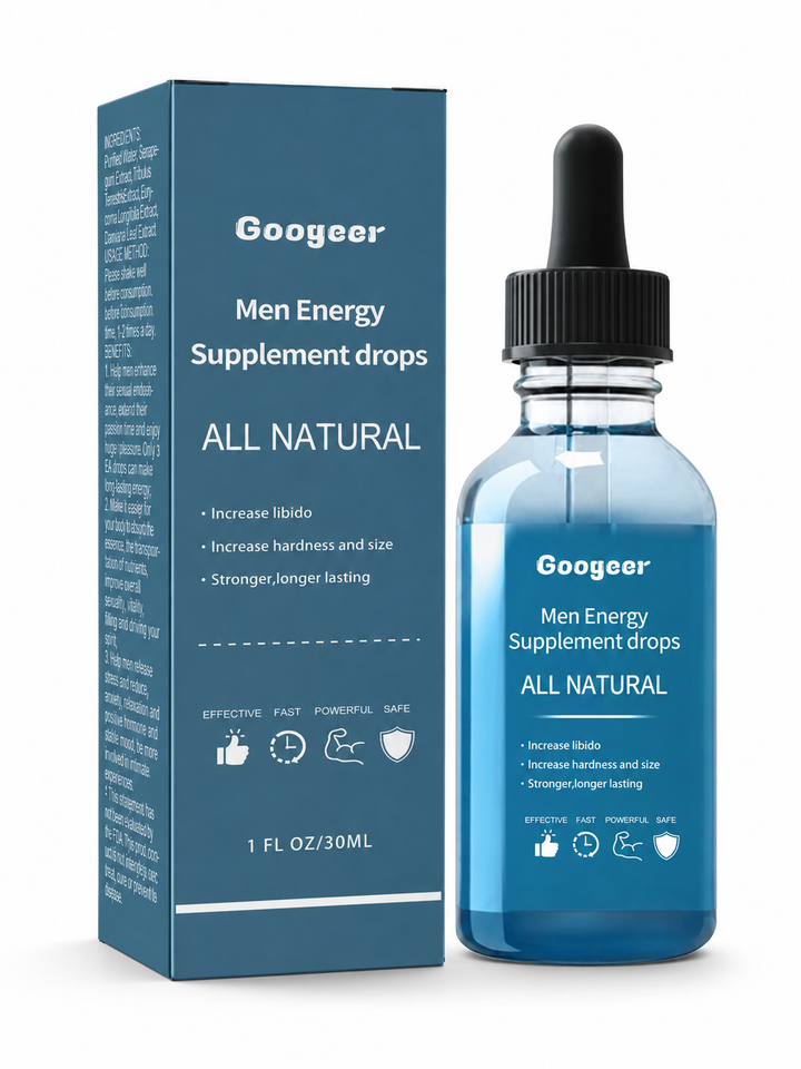 Googeer Men's Energy & Libido Supplement Drops | 30ml