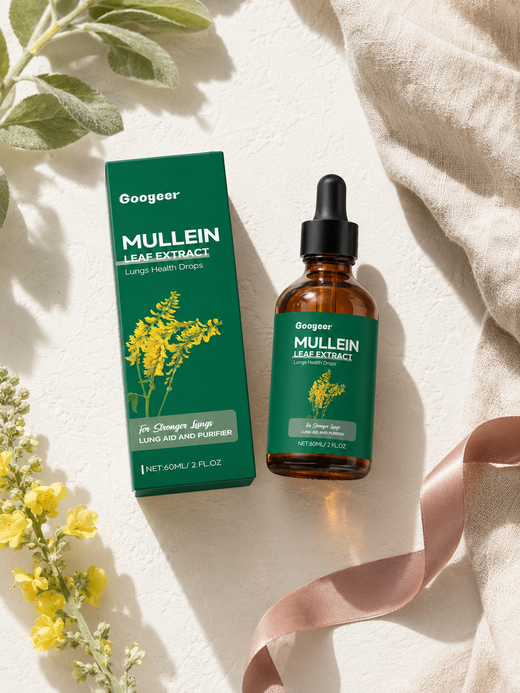 Lung Health Drops with Mullein Leaf Extract — Stronger