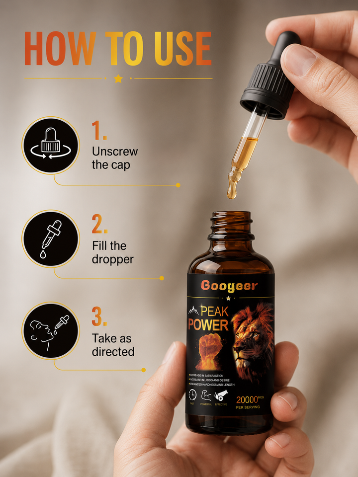 Googeer Peak Power 20000 MCG Male Energy Supplement