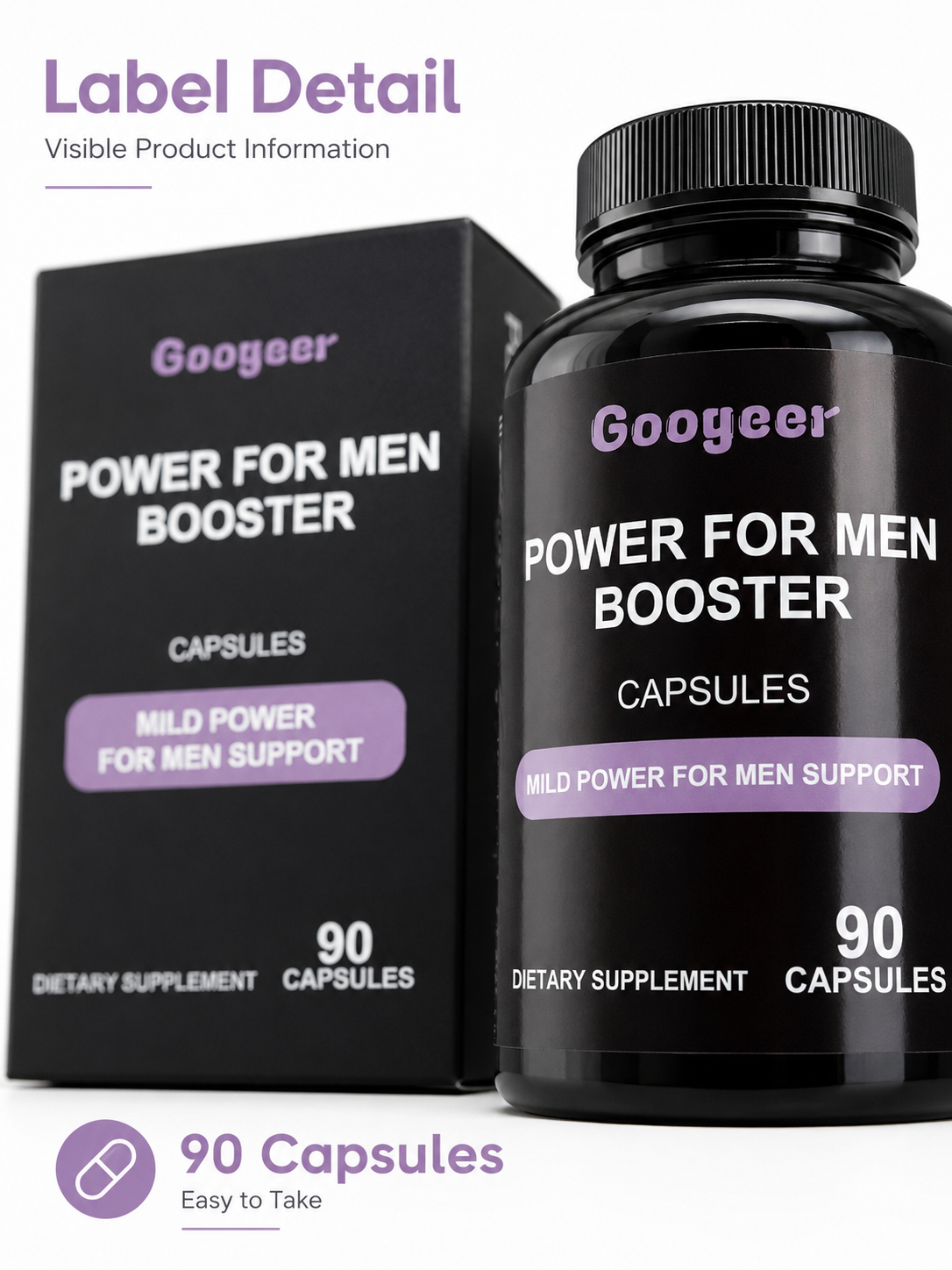 Men's Vitality Capsules — Mild Support for Daily Performance