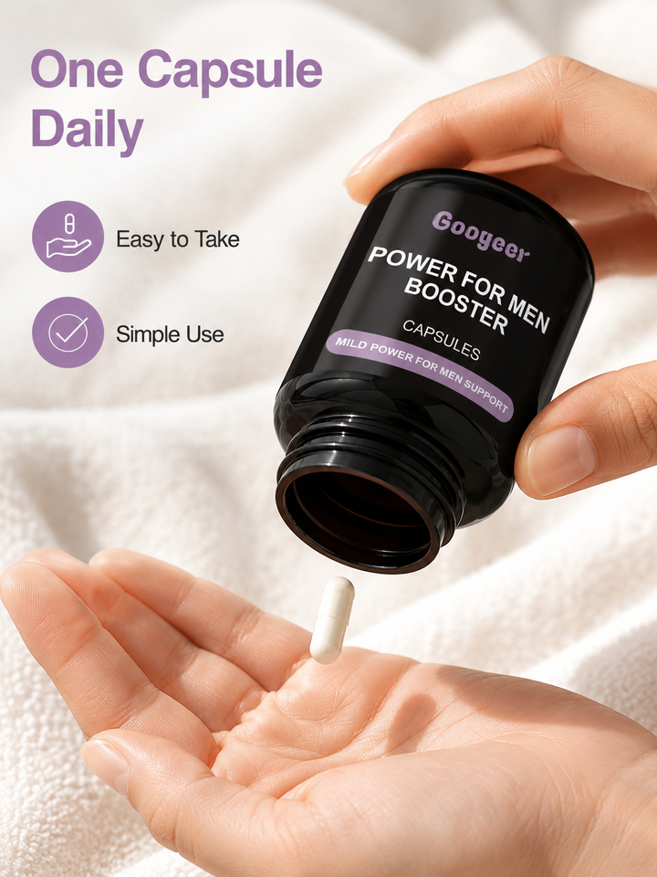 Men's Vitality Capsules — Mild Support for Daily Performance