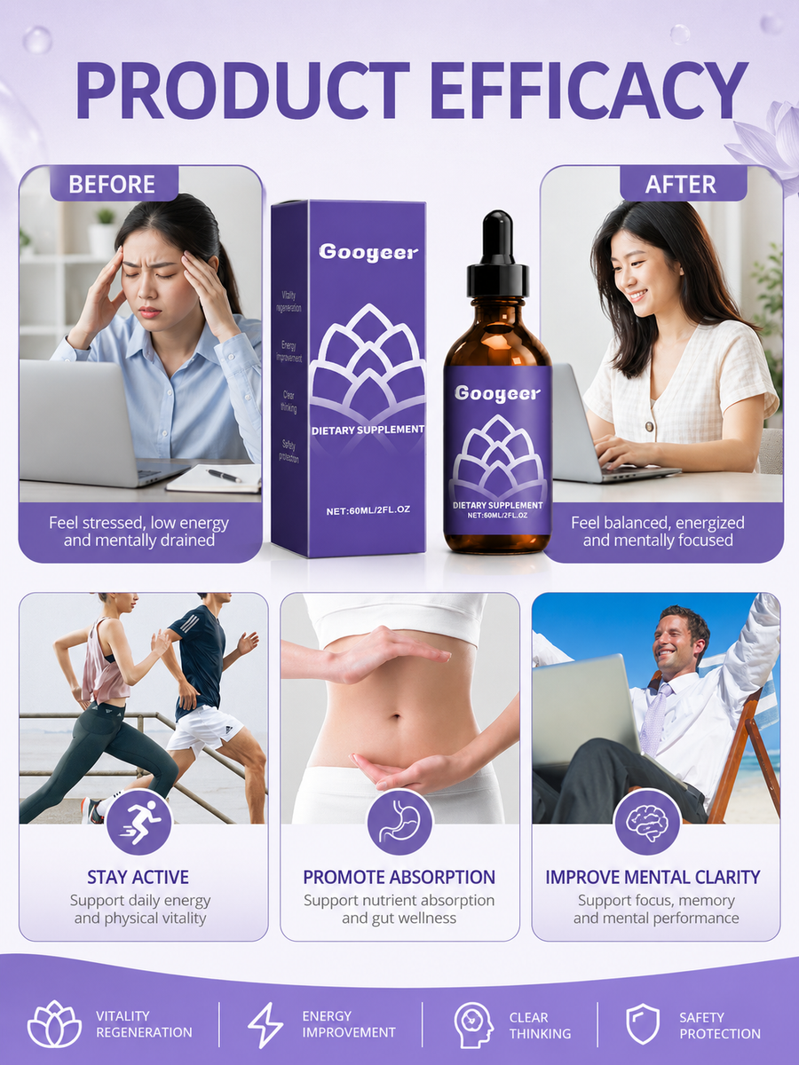 Liquid Sleep & Energy Supplement — Replenish Energy