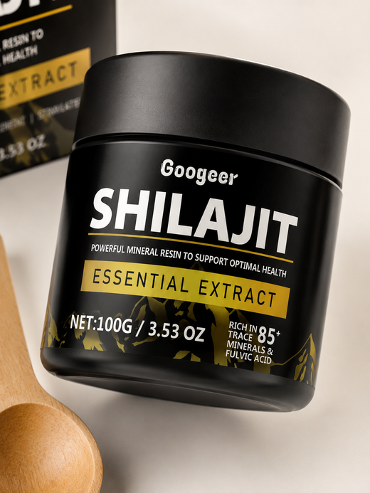 Googeer Shilajit Mineral Resin — Natural Energy & Vitality