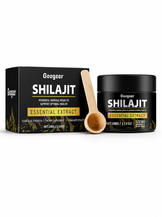 Googeer Shilajit Mineral Resin — Natural Energy & Vitality