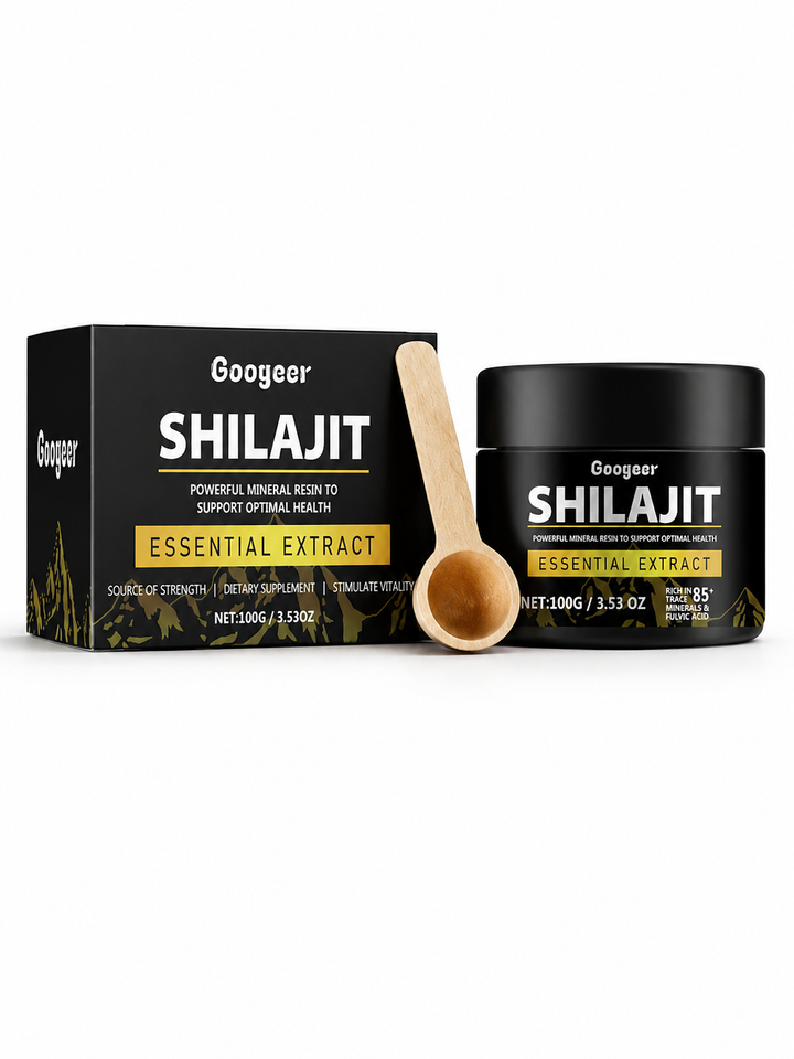 Googeer Shilajit Mineral Resin — Natural Energy & Vitality