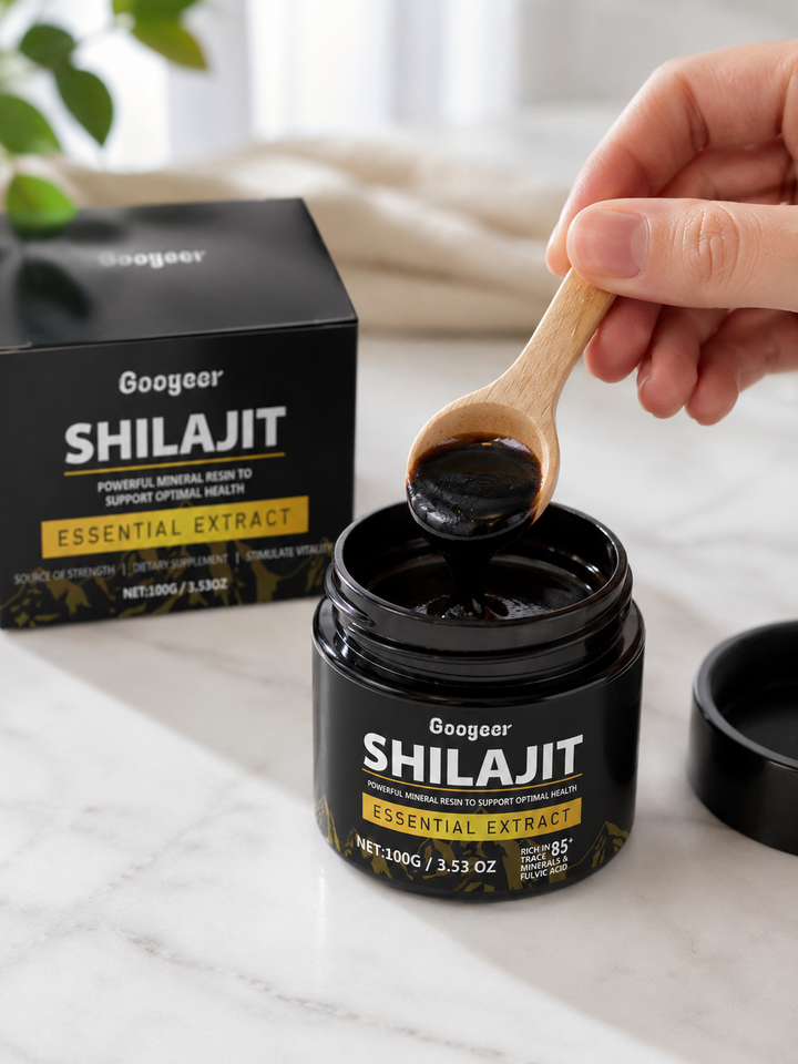Googeer Shilajit Mineral Resin — Natural Energy & Vitality