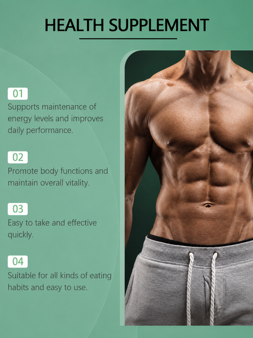 Testosterone Booster Drops — Daily Energy & Vitality Support