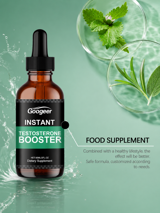Testosterone Booster Drops — Daily Energy & Vitality Support