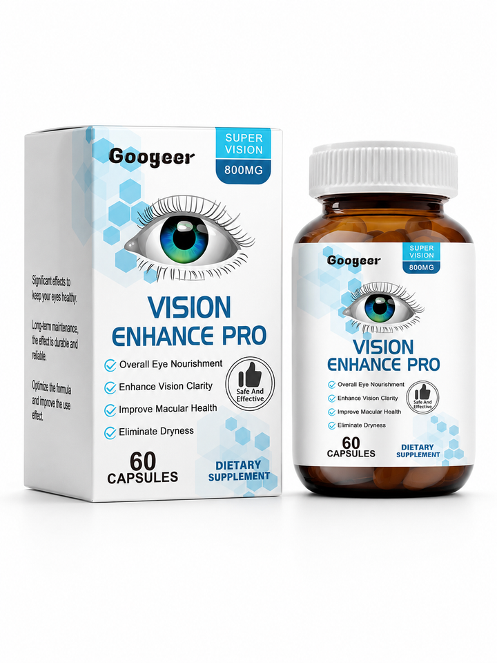 Googeer Vision Enhance Pro 800mg Eye Supplement — 60 Capsules