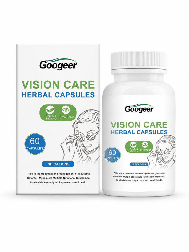 Googeer Vision Care Herbal Capsules — 60ct Eye Support