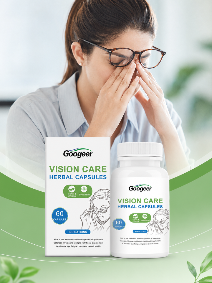 Googeer Vision Care Herbal Capsules — 60ct Eye Support