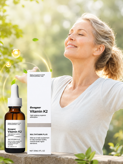Vitamin K2 Liquid Drops – Supports Cardiovascular & Bone
