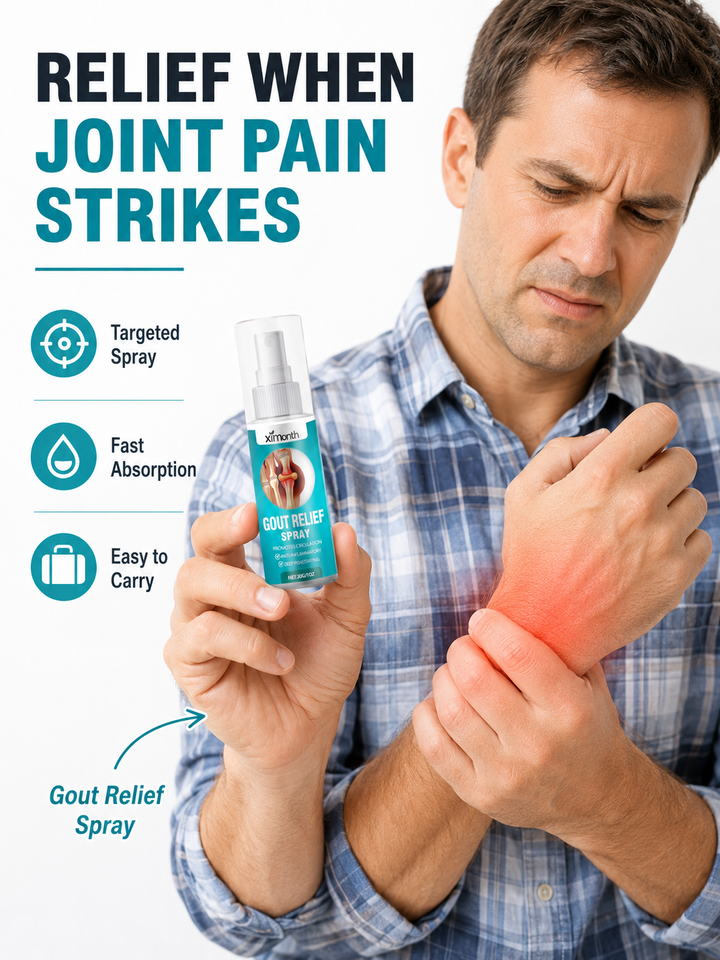 Gout Relief Spray — Fast, Deep Relief for Joint and Muscle