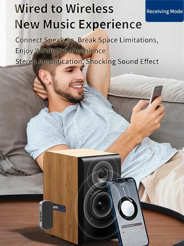 Bluetooth 5.3 Audio Receiver Transmitter for Car & TV
