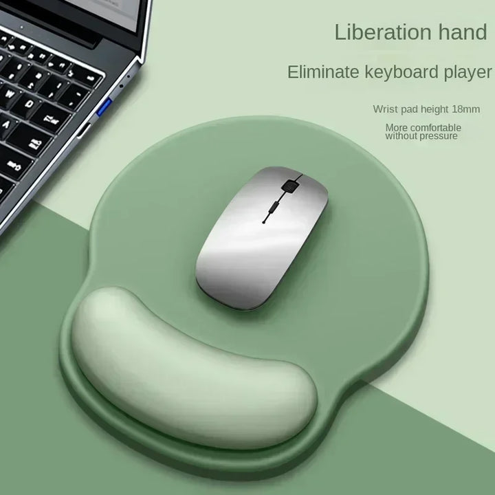 Silicone Gel Wrist Rest Mouse Pad for Wrist Pressure Relief