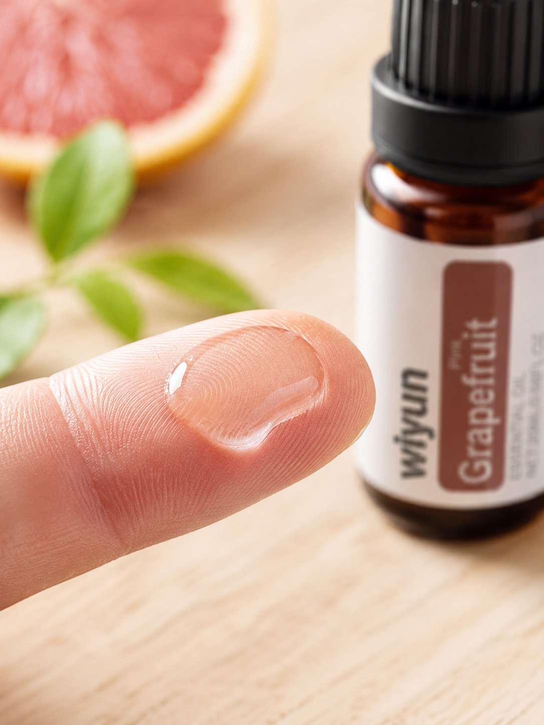 Grapefruit Massage Oil — Hydrating Body Essence for Silky Skin