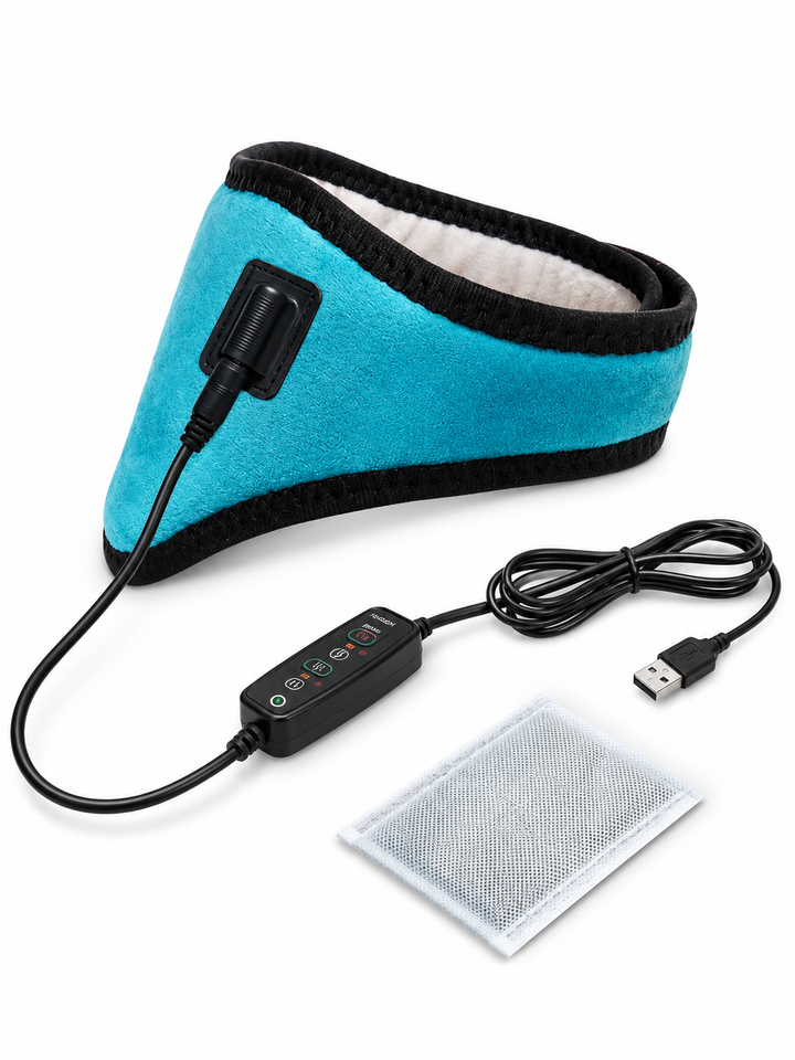 Graphene Heated Neck Wrap with Mugwort — USB Electric Heating Pad