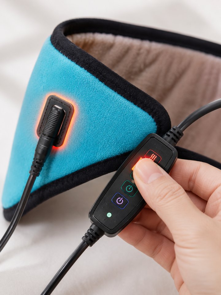 Graphene Heated Neck Wrap with Mugwort — USB Electric Heating Pad