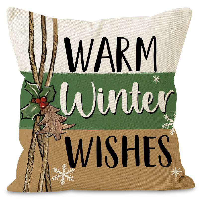 Christmas Pillowcase Covers for Cozy Holiday Decor