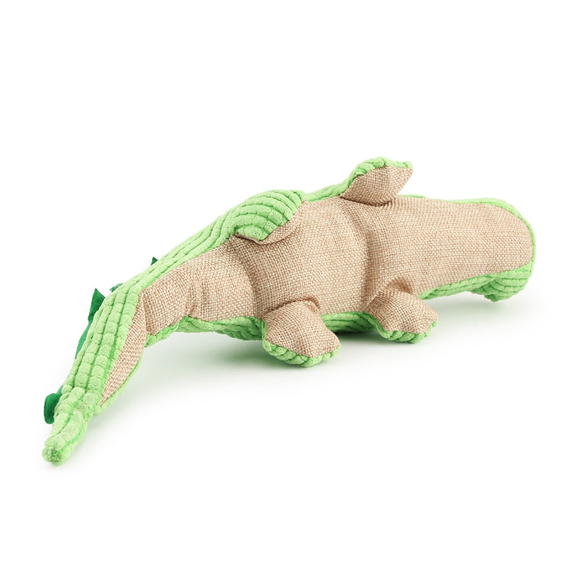 Plush Squeaky Dog Toy for Interactive Puppy Playtime