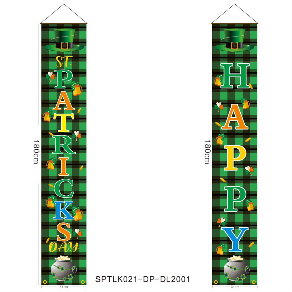 St. Patrick's Day Banner Set for Festive Doorways